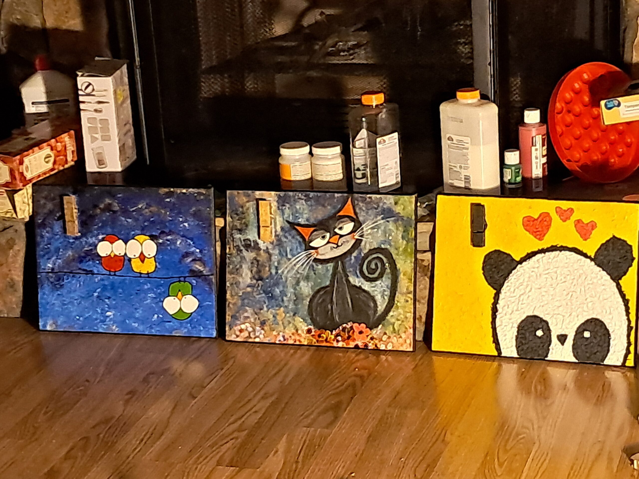 Custom hand-painted artwork created by Ankita Tomar