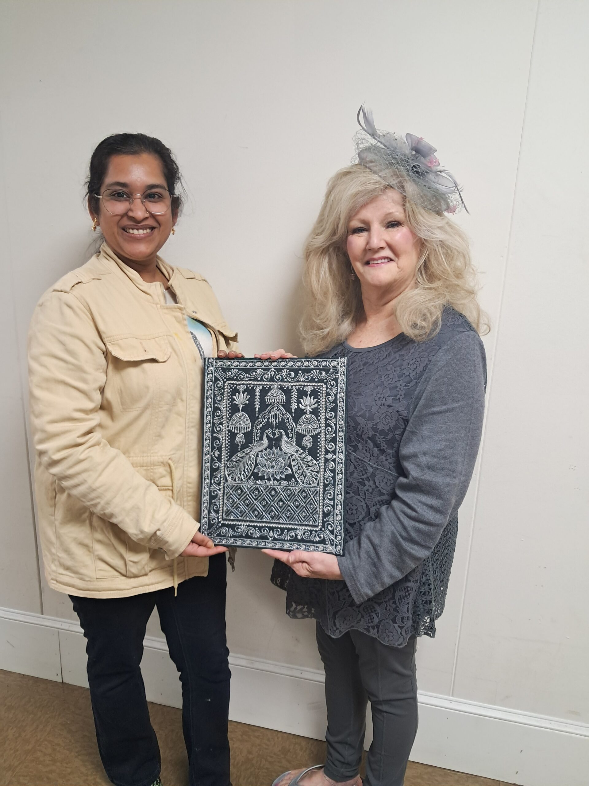 Hand-painted custom canvas artwork by Ankita Tomar