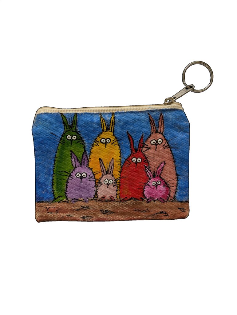 bunny zipper pouch